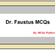 Dr. Faustus MCQs