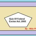 Federal Excise Act Quiz