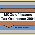 MCQs of Income Tax