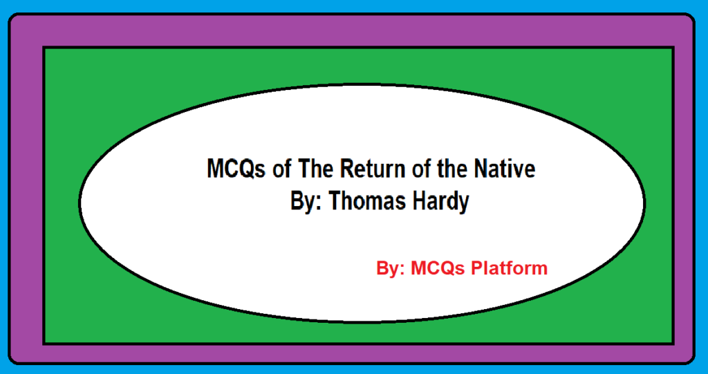 the return of the native