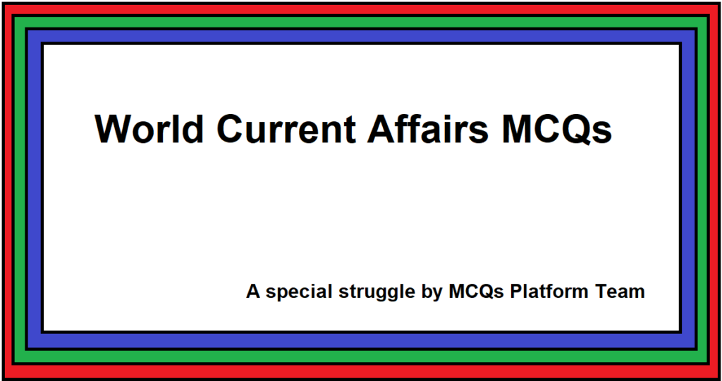 world current affairs mcqs