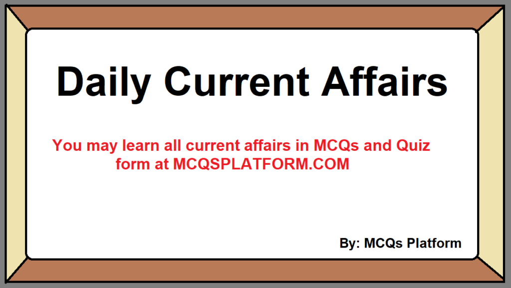 Daily Current Affairs