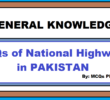 National Highways in Pakistan