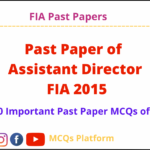 AD FIA Past Paper 2015 Islamiat