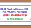 General Knowledge MCQs