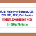 General Knowledge MCQs
