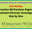 Assistant Director Investigation 2012