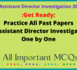 Assistant Director Investigation 2015