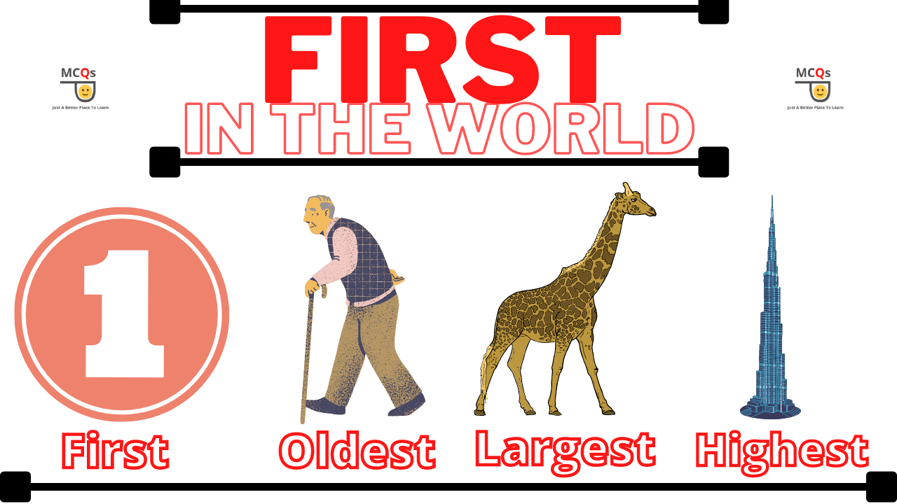 First In The World Longest in the World Oldest in the World