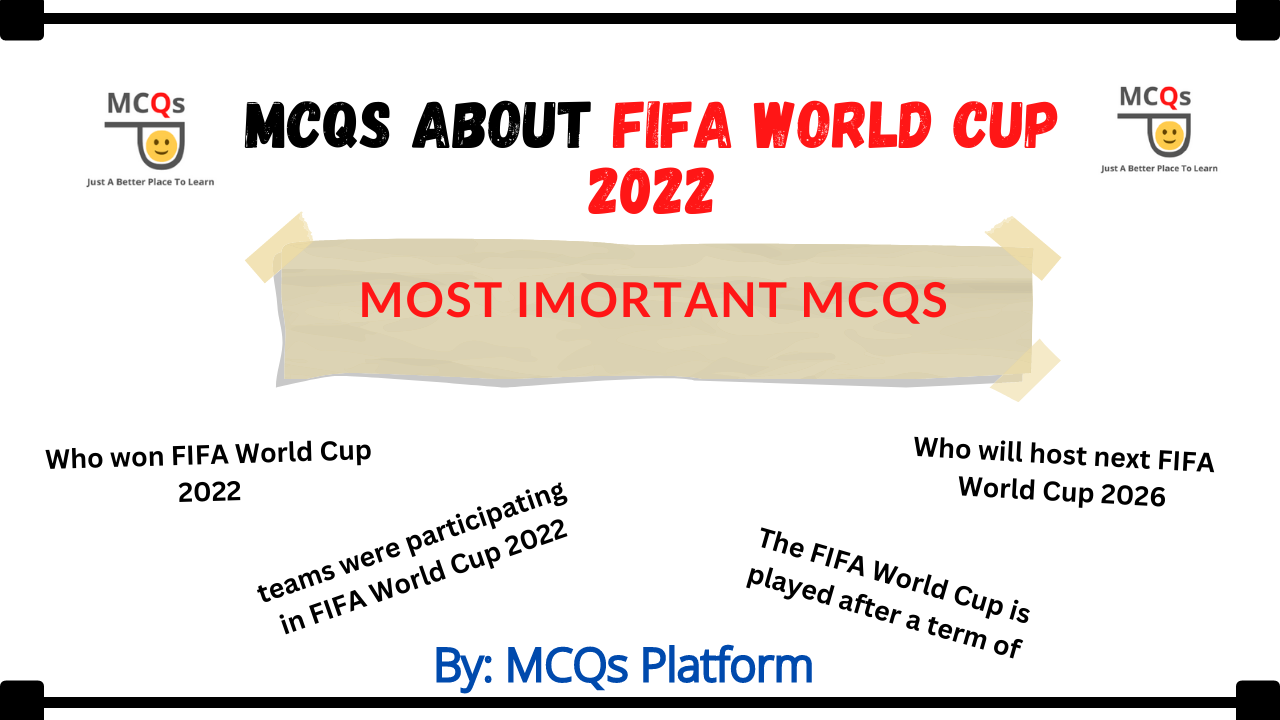 mcqs about fifa world cup 2022