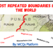 Most Repeated Boundaries in the World