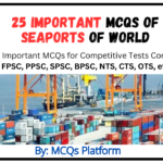 MCQs of Important Seaports of World