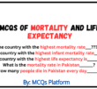 MCQs of Mortality and Life Expectancy