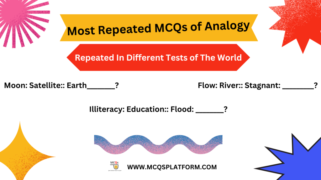 mcqs of repeated analogies