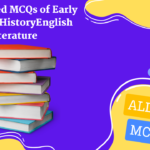 MCQs of Early Period