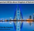 Most Important MCQs about Bahrain