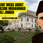 Important MCQs about Quaid-e-Azam Muhammad Ali Jinnah