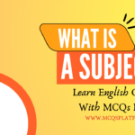 What is a Subject in English Grammar?