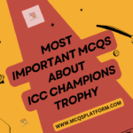 Most Important MCQs about ICC Champions Trophy