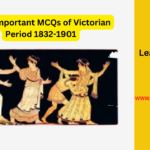 MCQs of Victorian Period 1832-1901