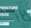Temperature Vital Sign Quiz